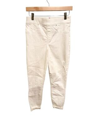 SPANX White Skinny Pull-On Jeans - Size Small
